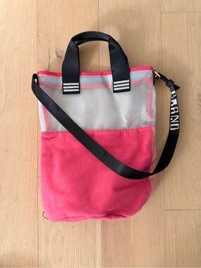 Acne Studios Bla Konst Pink Tote Bag